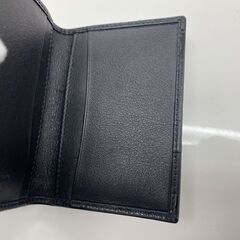 本物 Salvatore Ferragamo カードケース ガンチーニ 66 8737 レザー ブラック カード入れ 名刺入れ フェラガモ 札幌市手稲区の画像