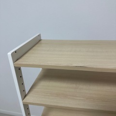 白系の棚・ラックの画像