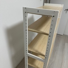 白系の棚・ラックの画像