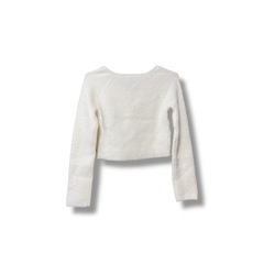 GU Vネックニット トップス Sサイズの画像