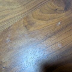 ニトリ ダイニングテーブル + 椅子3脚（1脚は汚れのため除外）の画像