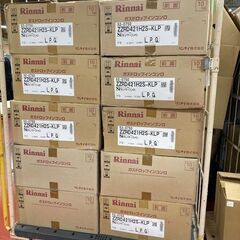 Y004) ☆未使用/2024年製☆ Rinnai リンナイ ガスドロップインコンロ ZZRD421H2S-KLP 都市ガス用 ガステーブル 過在庫品の画像