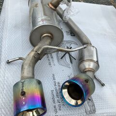 スイフトスポーツ　ZC33SSWK　FOTY-SIXデュアルマフラー＆　チタンテールの画像