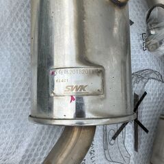 スイフトスポーツ　ZC33SSWK　FOTY-SIXデュアルマフラー＆　チタンテールの画像