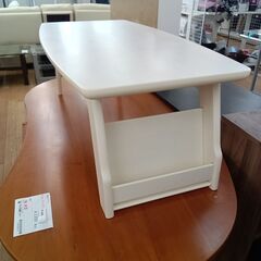 ★リユースのサカイつくば店★TK7382  センターテーブル ホワイト H40×D55×W106 クリーニング済みの画像