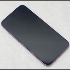 中古 iPhone16 Plus 128GB ピンク 3N345J/A デモ機 A3289 (au 〇判定) 充放電回数1回 バッテリー状態100%の画像