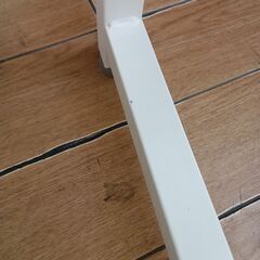 ★リユースのサカイつくば店★TK7383  棚付き収納デスク ホワイト H116×D53×W110 クリーニング済みの画像