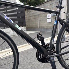 プレシジョンスポーツクロスバイク グレー700Cの画像