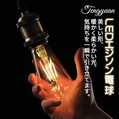 11/28お渡し限定❤️ペンダントライト❤️電球とセットで❤️レトロ❤️照明器具❤️E26❤️引掛けシーリング❤️1灯❤️北欧❤️簡単取り付け 工事不要❤️LED電球の画像