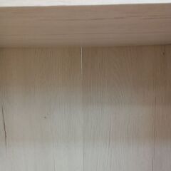 ★リユースのサカイつくば店★TK7384  収納棚 ホワイト H125×D30×W62 クリーニング済みの画像