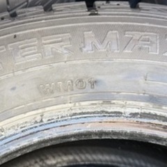 195/65R15 2019年 ダンロップ wm01 スタッドレスタイヤ ２本の画像