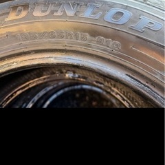 195/65R15 2019年 ダンロップ wm01 スタッドレスタイヤ ２本の画像