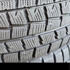 195/65R15 2019年 ダンロップ wm01 スタッドレスタイヤ ２本の画像