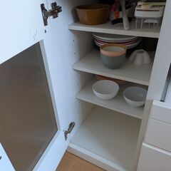 キッチン収納棚 / レンジ台の画像
