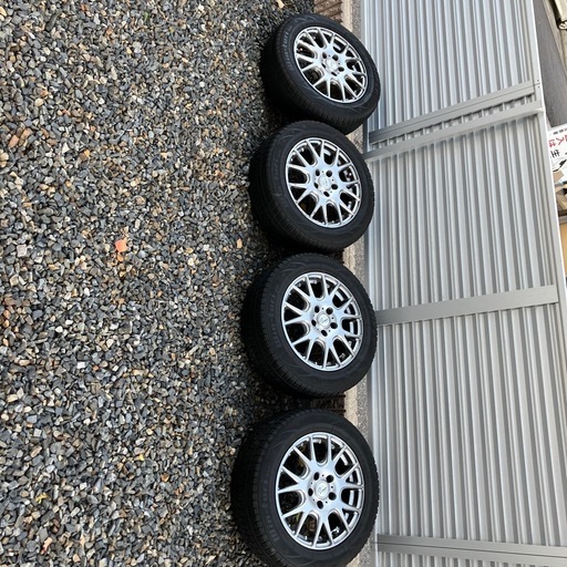 スタッドレスアルミホイル4本セット