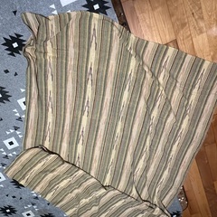 ストライプ柄マルチカバーの画像