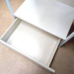 ニトリ レンジラック バリオ 60 ホワイト キッチンの画像