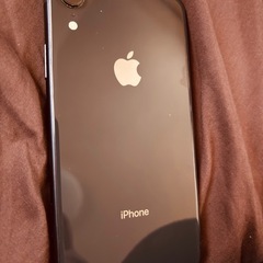 美品　Apple iPhone XR ブラック　バッテリー残量100%の画像