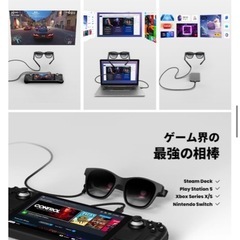 ARグラス XREAL 変換アダプター
セットの画像