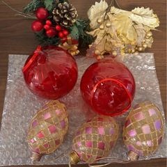 【中古】クリスマスグッズ　デコレーションセット　おまとめの画像
