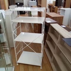 ★リユースのサカイつくば店★TK7385 良品計画 ユニットシェルフ ホワイト H120×D40×W56 クリーニング済みの画像