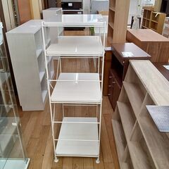 ★リユースのサカイつくば店★TK7385 良品計画 ユニットシェルフ ホワイト H120×D40×W56 クリーニング済みの画像