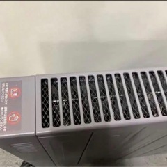 コンベクションヒーター addmore グレー パネル オイルレス リモコンの画像