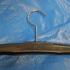 中古品　2625　ハンガー50本まとめ売り　同型50本　店舗用　硬質プラスチック　レナウン　GIVY　滑り止めあり　ボトム用フックありの画像