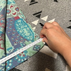 パッチワークデザイン マルチカバーの画像