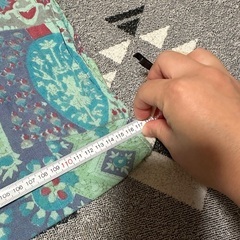 パッチワークデザイン マルチカバーの画像