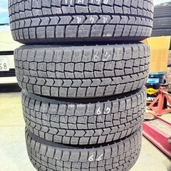 【送料無料】175/65R15 10アクア外し 残6mm以上 DUNLOP ウインターマックスの画像