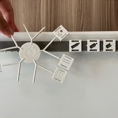 【再出品】ゴミ箱（2段・手前開き）の画像