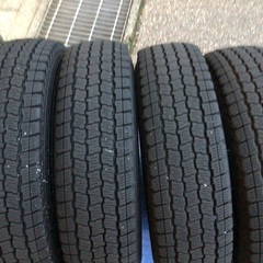 軽トラ　軽バン　グッドイャーアイスナビカーゴ　145/12  LTタイヤ　スタッドレス　冬タイヤ　の画像