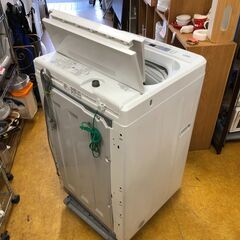 ２０１４年製　AQUA アクア 簡易乾燥機能付き洗濯機(4.5kg) ホワイト AQW-S452の画像