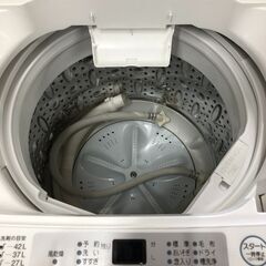 ２０１４年製　AQUA アクア 簡易乾燥機能付き洗濯機(4.5kg) ホワイト AQW-S452の画像