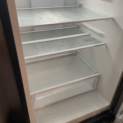 【美品】AQUA 2ドア冷蔵庫 AQR‑20E4(K)（2025年製・ウッドブラック）の画像