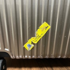 【取引終了】キャリーケースの画像