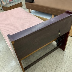 【ジモティー割引で最大15％OFF⭐️】　フランスベッド　（マットレス付き）ピンクの画像