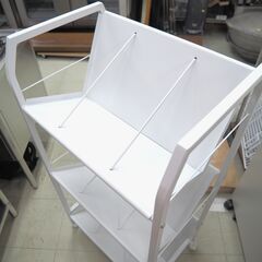 ファイルラック　ホワイト　リユース品　価格　6,600円の画像