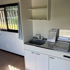 スーパーハウス4坪　3点ユニット、ミニキッチン付きの画像