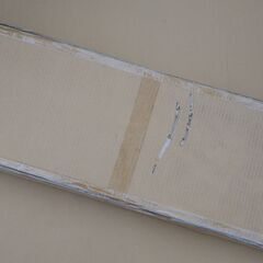 【割引・箱潰れ】Nゲージ・HOゲージ対応 鉄道模型ディスプレイケース ブラウン お譲り致します。幅113cm×奥行11.5cm×高さ31.5cm お客様組立品の画像