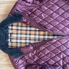 SIMPLICITE PLASパープル キルティングジャケットの画像
