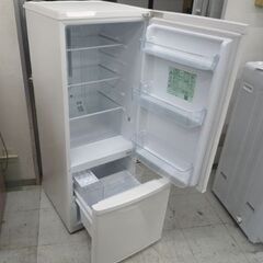 Panasonic 168L 2ドア冷蔵庫 NR-B17DW-W マットバニラホワイト 2021年製 取扱説明書付き パナソニック 冷蔵庫 白 100Lクラス 新生活 苫小牧西店の画像