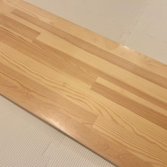 【フィルム未開封※一部破れはあり】パイン集成材　木材　一枚板　化粧板の画像