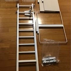 【お取引先決定済み】ランドリーラック　洗濯機ラック　突っ張り式の画像