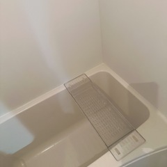 お譲りします❤️バスタブトレー❤️お風呂 テーブル❤️伸縮式❤️水切❤️シリコン滑り止め❤️バスタブスタンド❤️バステーブル❤️お風呂バストレー❤️伸縮サイズ56.5～80cm❤️クリアの画像