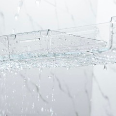 お譲りします❤️バスタブトレー❤️お風呂 テーブル❤️伸縮式❤️水切❤️シリコン滑り止め❤️バスタブスタンド❤️バステーブル❤️お風呂バストレー❤️伸縮サイズ56.5～80cm❤️クリアの画像