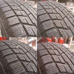 【バリ溝】165/65R15 アイスガード6＋アルミホイール｜状態良好｜タフト等にの画像