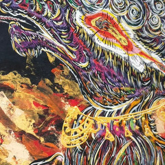 小松美羽 版画 [天地の守護神] ED50 作家直筆サインの画像