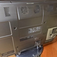 【ジャンク品】パナソニック46インチ　プラズマTV Blu-rayレコーダー　リモコン　B-casカード、各種ケーブル付きの画像